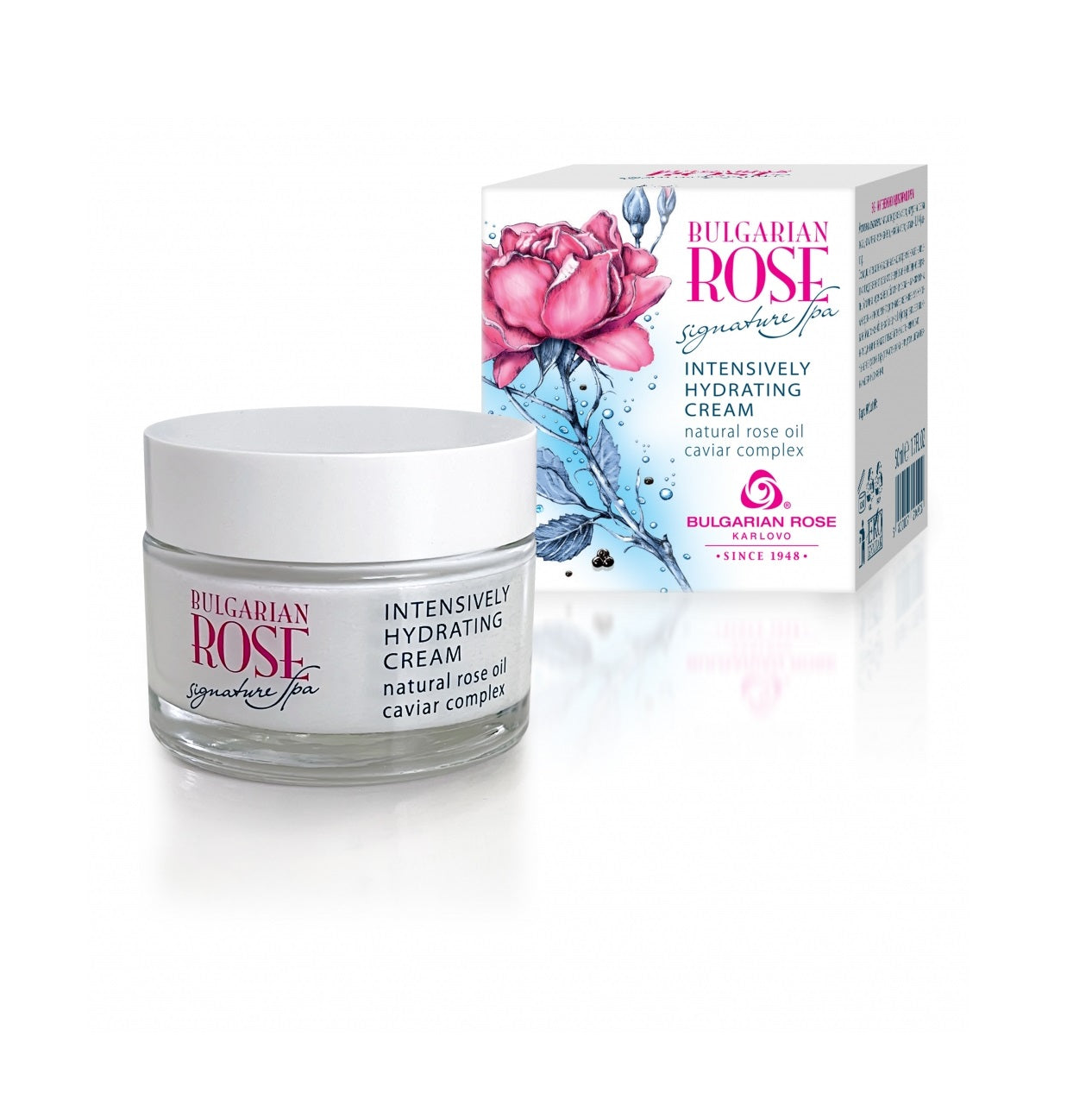 INTENSIVELY HYDRATING CREAM "BULGARIAN ROSE SIGNATURE SPA" 50 ml