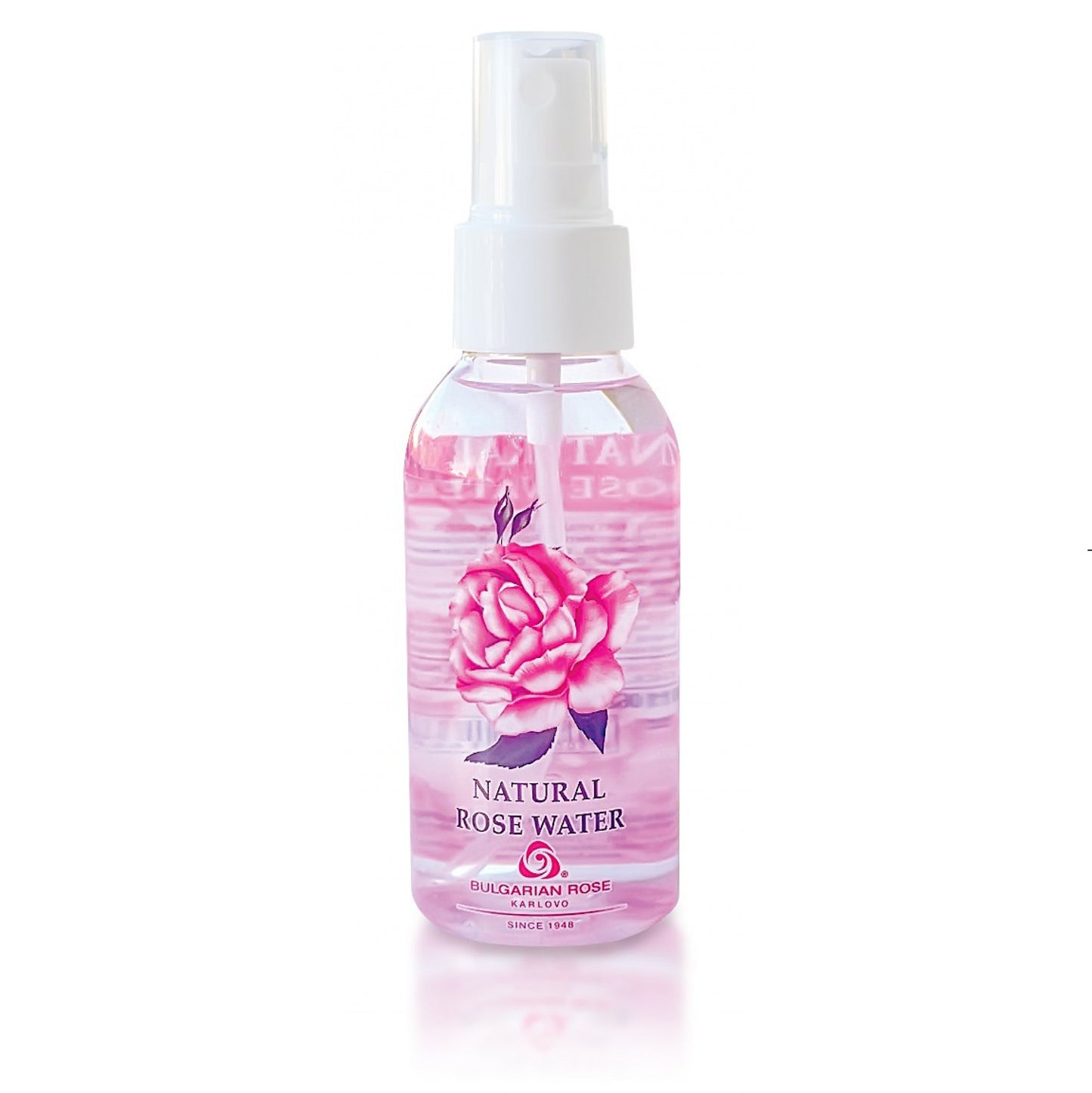 NATURAL ROSE WATER 100 ml SPRAY PUMP